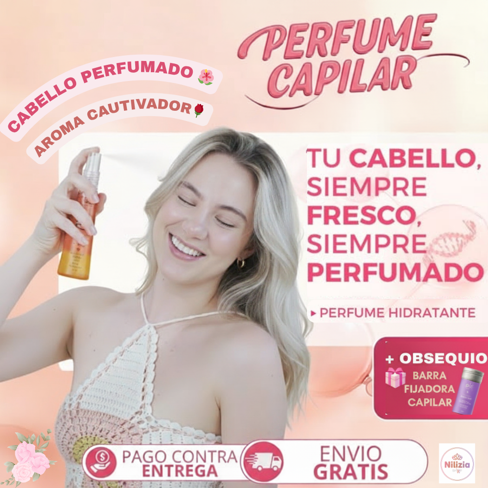 ¡Cabello con Aroma Delicioso Todo el Día! 🌷 Una Fragancia que Todos Notan y Nadie Olvida. 🌸