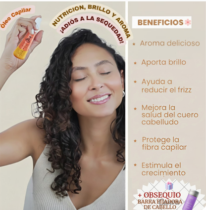 ¡Cabello con Aroma Delicioso Todo el Día! 🌷 Una Fragancia que Todos Notan y Nadie Olvida. 🌸